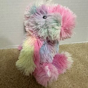 Headstart Intl Re-Softables Rainbow Unicorn Plush Toy 6”  Stuffed Animal